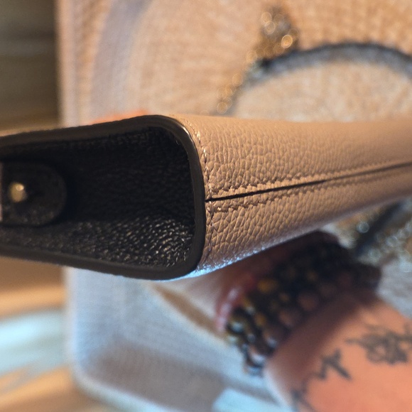 Kate Spade Black and Cream Clutch New Without Tags - Picture 3 of 4